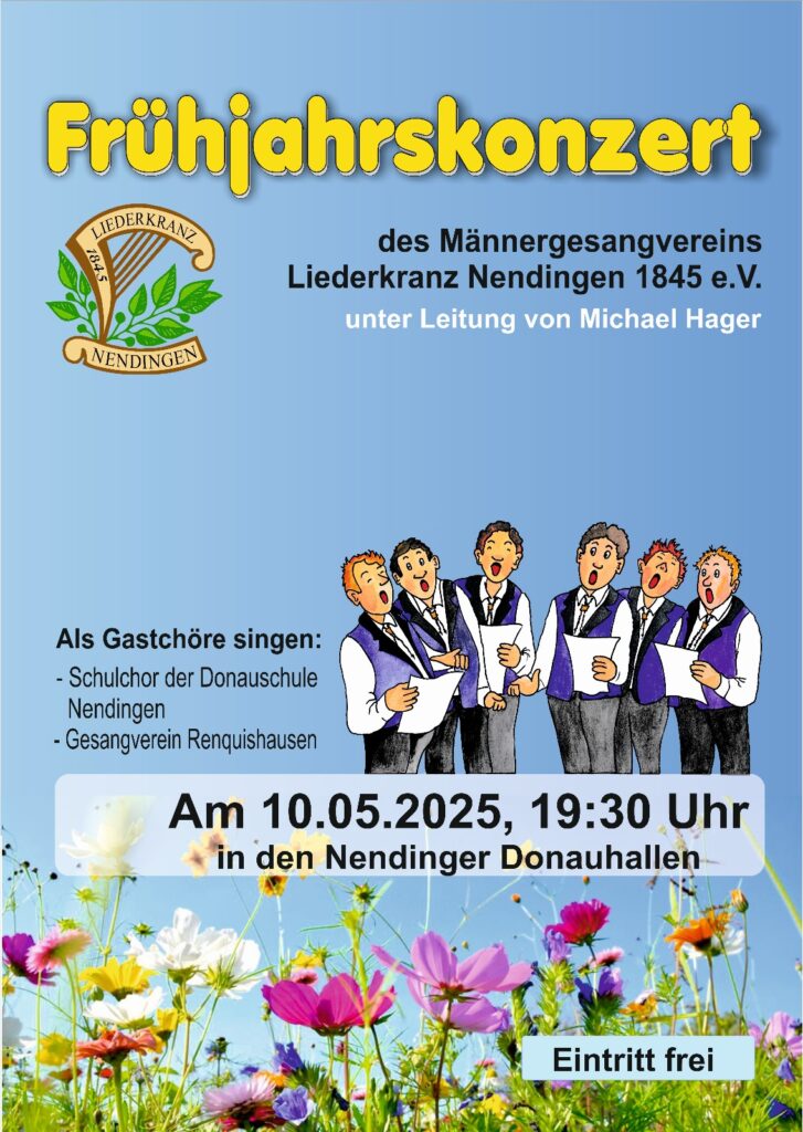 Liederkranz Nendingen - Frühjahrskonzert @ Nendinger Donauhallen